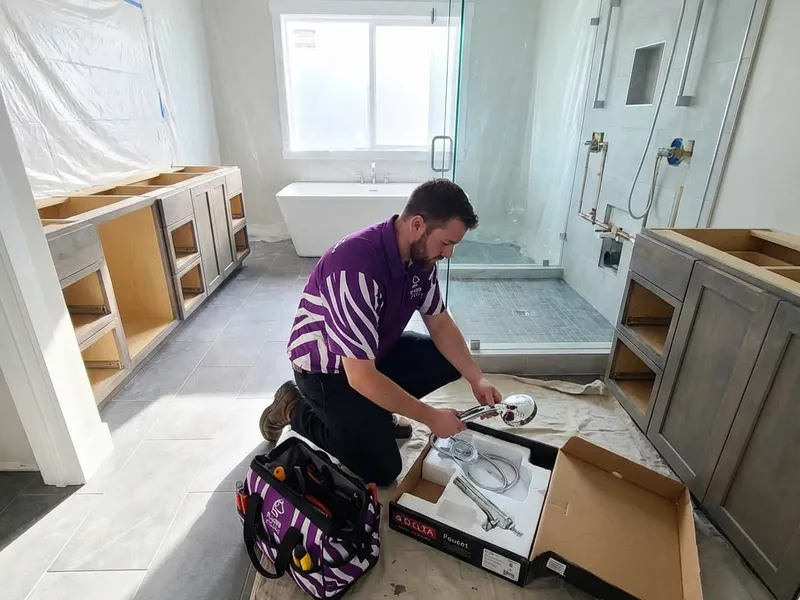 Bathroom fixture replacement in Spokane