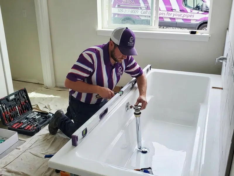 Step-by-step bathtub installation spokane wa process