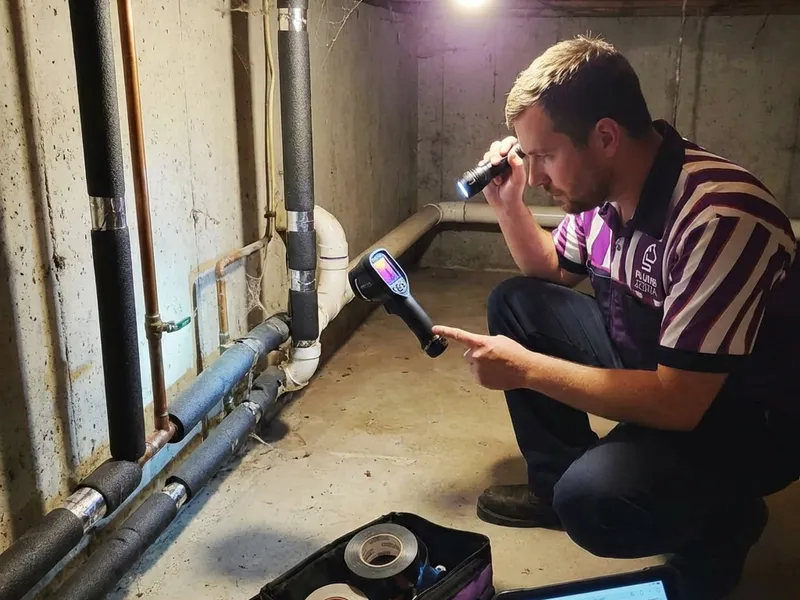 Freeze protection installation in Spokane