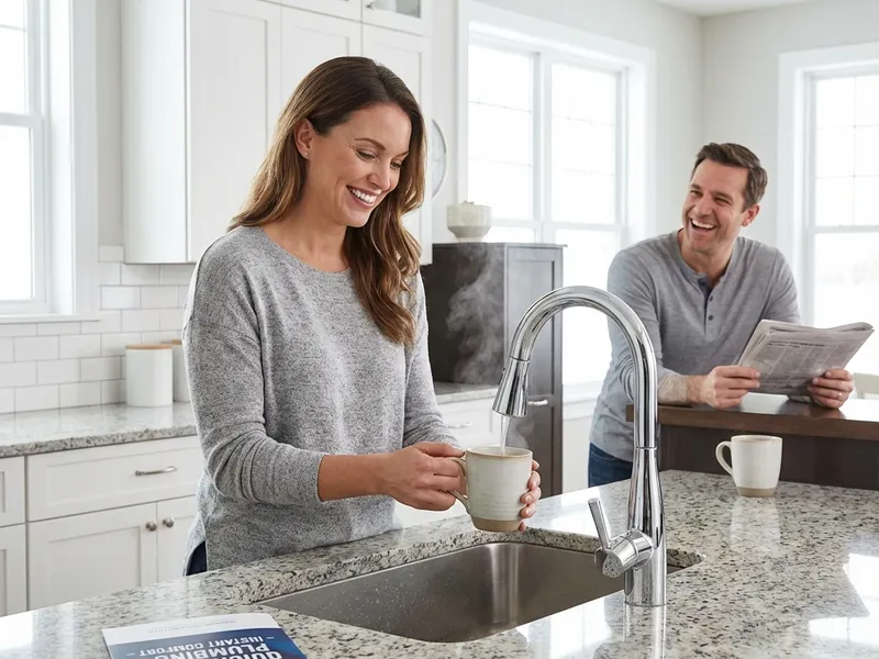 Benefits of choosing PlumbZebra for instant hot water dispenser spokane wa