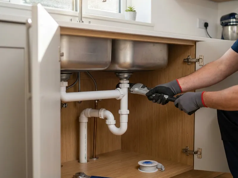 Step-by-step kitchen plumbing installation spokane wa process