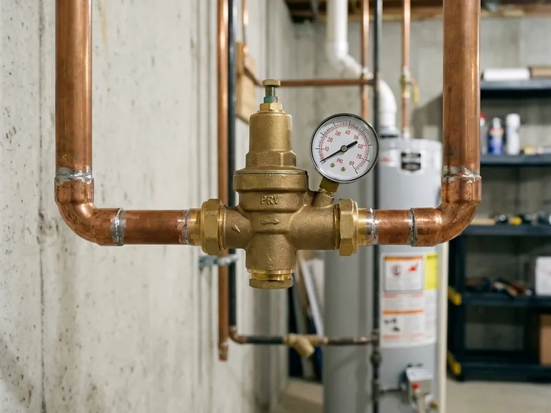 Pressure regulator installation in Spokane