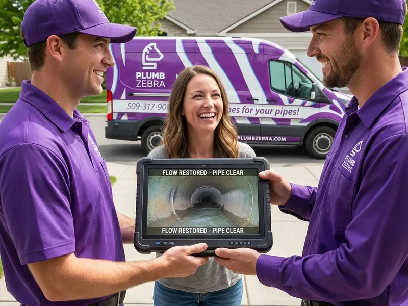 Benefits of choosing PlumbZebra for root removal service spokane wa