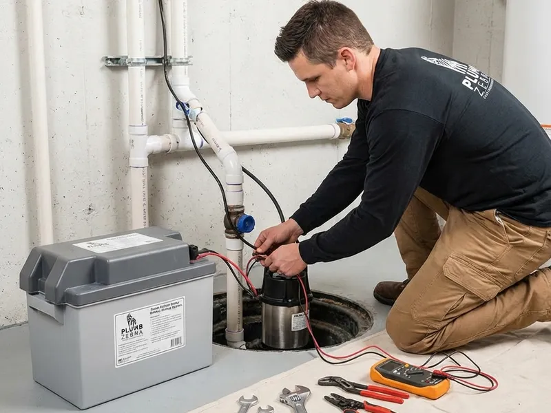 Step-by-step sump pump battery backup systems spokane wa process