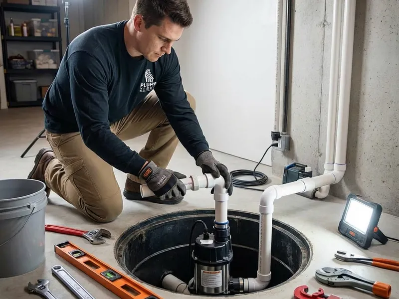 Step-by-step sump pump installation & repair spokane wa process
