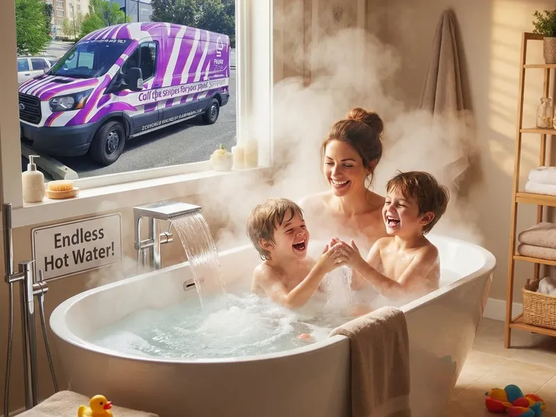 Benefits of choosing PlumbZebra for tankless water heater installation spokane wa