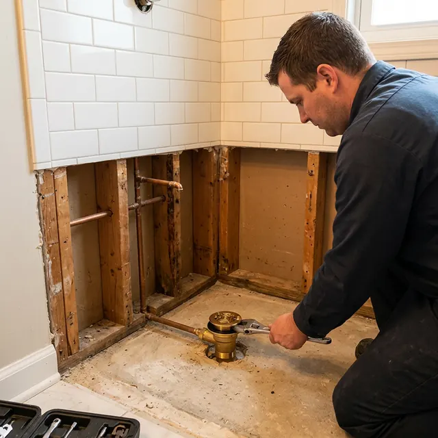 Step-by-step tub-to-shower conversion spokane wa process